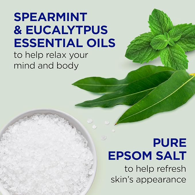 Dr Teal's Foaming Bath with Pure Epsom Salt, Relax & Relief with Eucalyptus & - Image 2