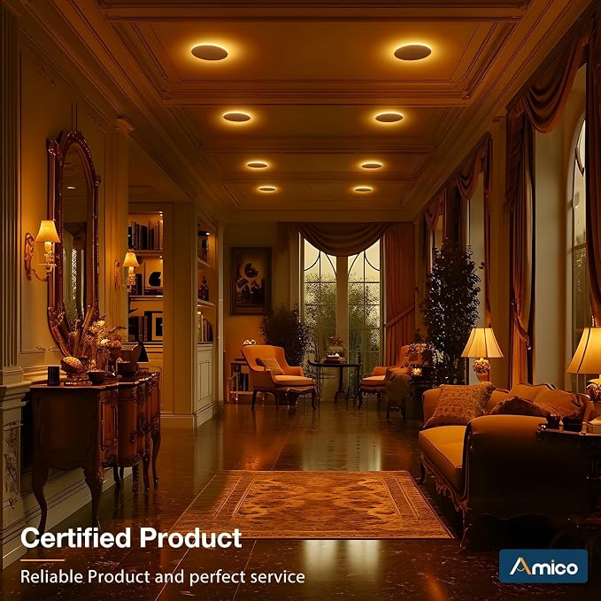 Amico 6 Pack 6 Inch 5CCT LED Recessed Ceiling Light - Image 7