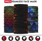 Venswell Neck Gaiter Face Mask Men Women, Seamless Bandana Rave Face Cover - Image 5