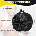 Boao 6 Pcs Bath Shower Pouf Sponge Mesh Pouf Shower Ball Exfoliating Body - Image 2