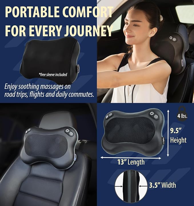 Zyllion Shiatsu Back and Neck Massager - Image 5