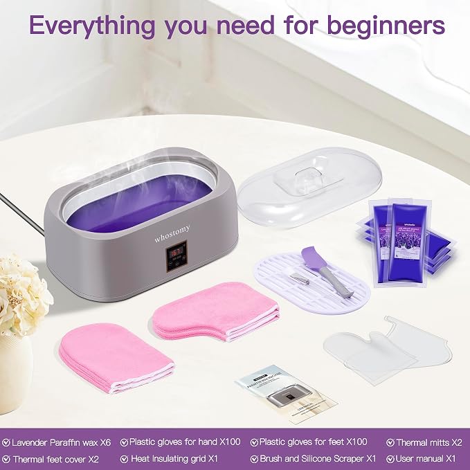 Paraffin Wax Machine for Hands and Feet, Paraffin Wax Warmer Moisturizing Kit - Image 2