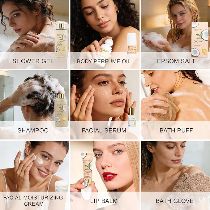 30 Pcs Bath and Body Gift Basket Set - Image 5
