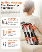 Back Massager for Pain Relief Deep Tissue : Rolling Up and Down, Not Just 4 - Image 3