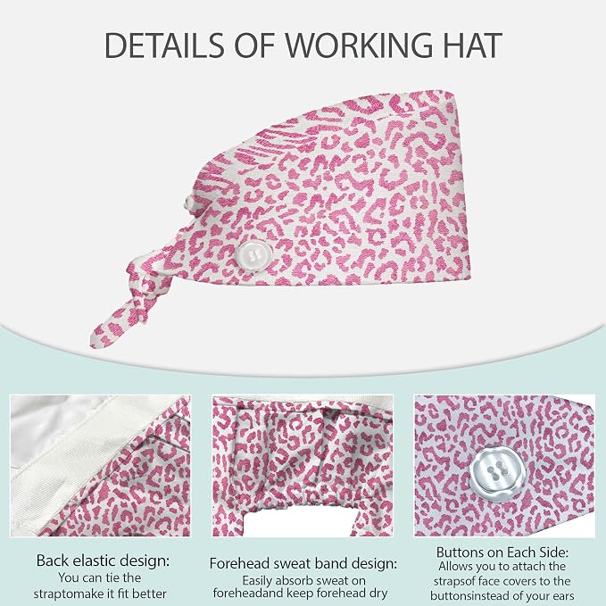 2 Pcs Working Cap with Sweatband - Image 3