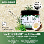 Organic Fiji Coconut Oil Infused Sugar Scrub - Image 6