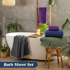 Gilprop 12 Pcs Soft Bath Towels Set - Image 3