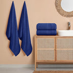 Belizzi Home 4 Pack Bath Towel Set 27x54, 100% Ring Spun Cotton, Ultra Soft - Image 3