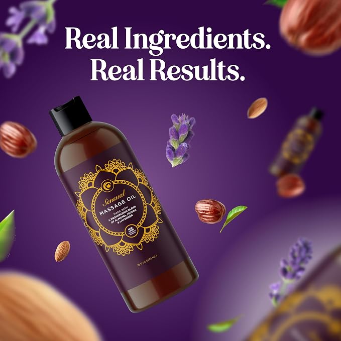Aromatherapy Sensual Massage Oil - Image 8