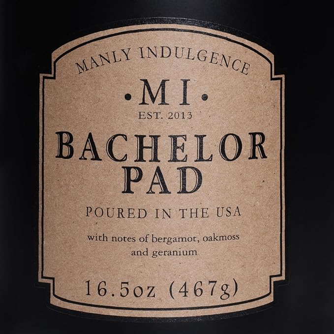 Manly Indulgence Bachelor Pad Scented Candles - Image 5