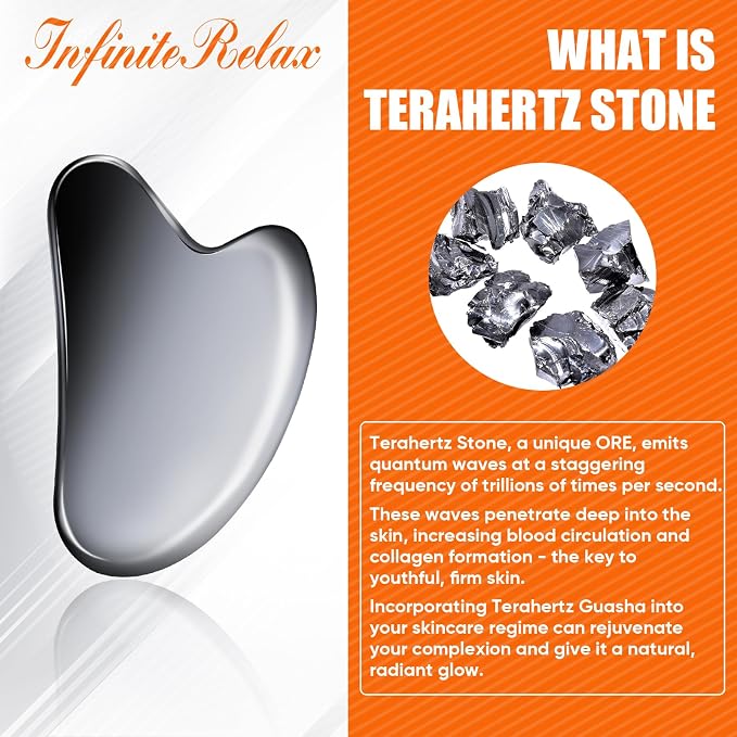Terahertz Gua Sha Facial Tools, Cryo Gua Sha Tool - Image 7