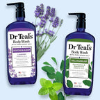 Dr Teal's Body Wash with Pure Epsom Salt, Lavender & Eucalyptus, 24 fl oz - Image 6