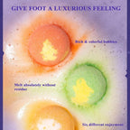Foot Bath Bombs 12 Pack, Organic Natural Handmade Foot Soak - Image 6