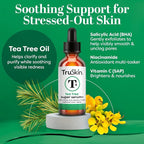 TruSkin Tea Tree Oil Acne Treatment Serum - Image 2