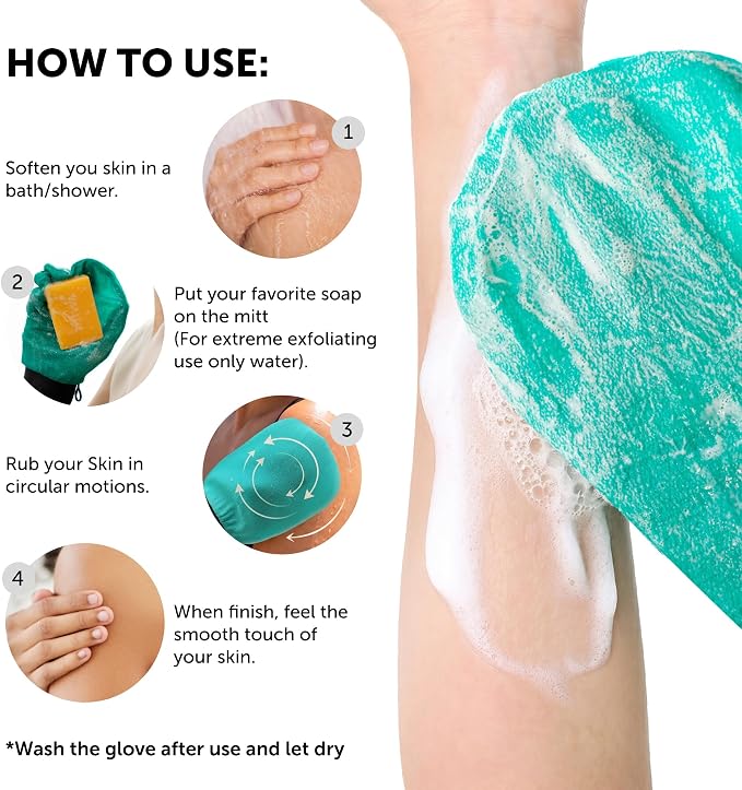 Valitic Exfoliating Glove Body Scrubber - Image 6