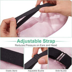 6 Pieces Natural Silk Sleep Mask Soft Eye Mask Adjustable Strap Blindfold - Image 3