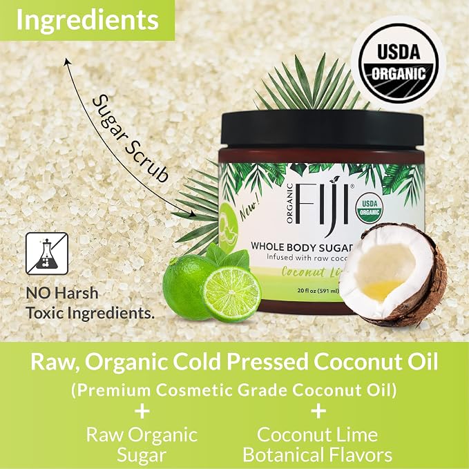 Organic Fiji Whole Body Scrub - Image 6