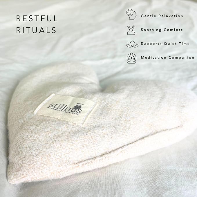 Stillnus First Light Weighted Eye Pillow – Organic Flaxseed & Lavender - Image 5