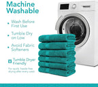 Pleasant Home Bath Towels Set of 6 100% Cotton, 515 GSM | Lightweight, Soft & - Image 5