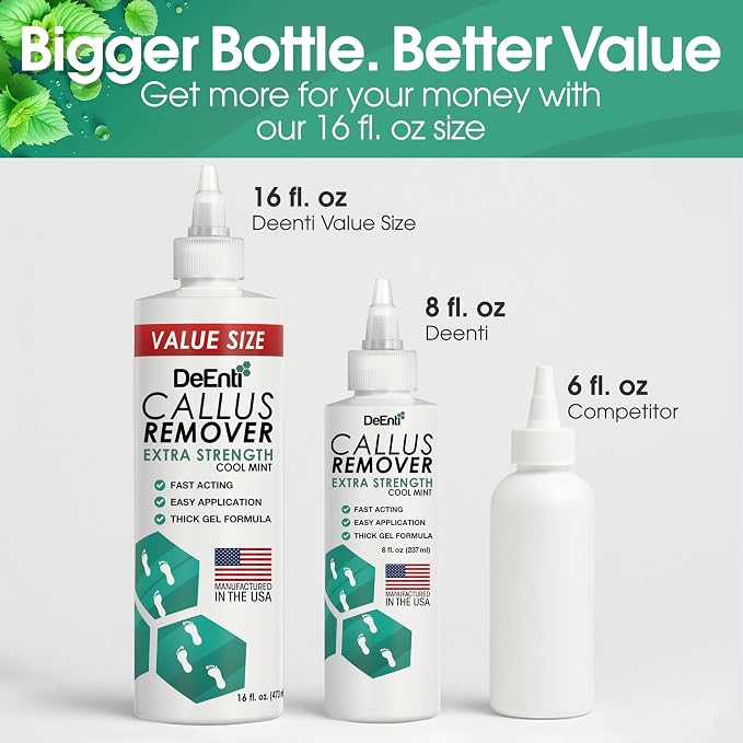 DeEnti Callus Remover for Feet, Extra Strength Foot Callus Remover Gel - Image 2