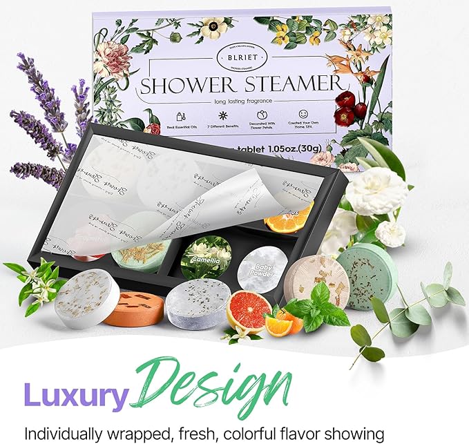 Shower Steamers Aromatherapy Blriet, Mothers Day Gifts - Image 3