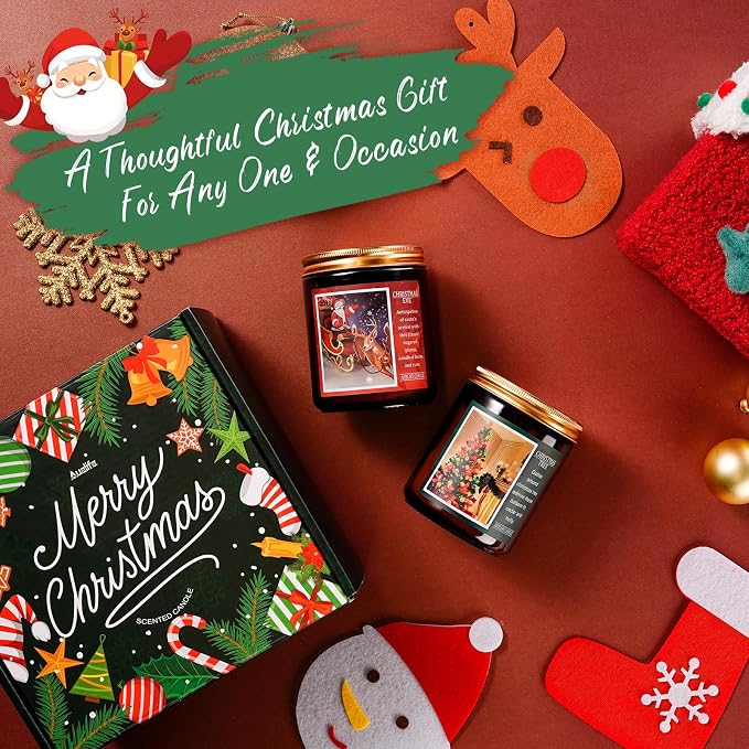 Auelife Christmas EVE Soy Candle - Image 7