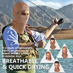 Balaclava Face Mask Sun UV Protection Breathable Full Head Mask - Image 4