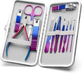CGBE 12Pcs Manicure Set Nail Clippers Pedicure Kit Men Women Grooming kit by CGBE