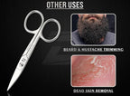 Nail Scissors Curved for Women and Men, Long Lasting Sharp Nickel Plated for - Image 3