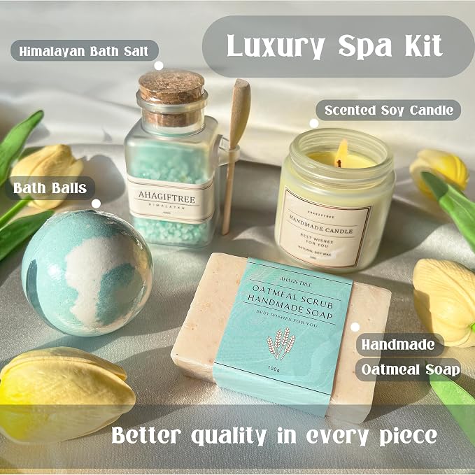 AHAGIFTREE Mother's Day Birthday Gifts Get Well Soon Gift Baskets - Image 6