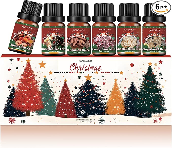 Christmas Essential Oils for Diffuser by WECONA-NaturalRemedies