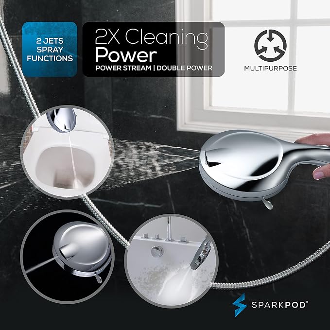 SparkPod 10-Mode Handheld Shower Head - Image 2