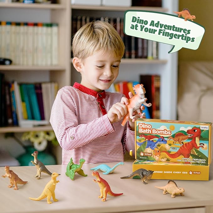 Dinosaur Bath Bombs for Kids - Image 6