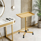 Salon Rolling Tray, Height Adjustable Tattoo Tray Rolling Cart, Storage Utility - Image 5