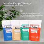 Relax Spa & Bath Aromatherapy Bath Salts Variety Pack - Image 4