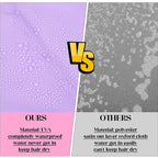 2 Pcs Large Shower Cap for Braids, Extra Long Shower Cap for Women Long Hair & - Image 6