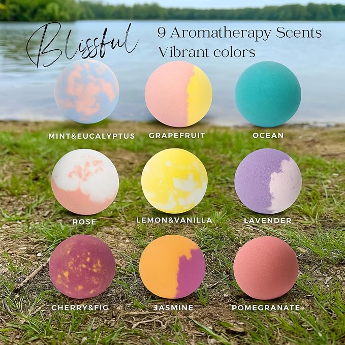 EvolutionUSA 9 Refresh Bath Bombs - Image 9