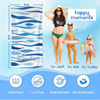 JML Custom Beach Towel with Name, Personalized Microfiber Beach Towel with Name - Image 3