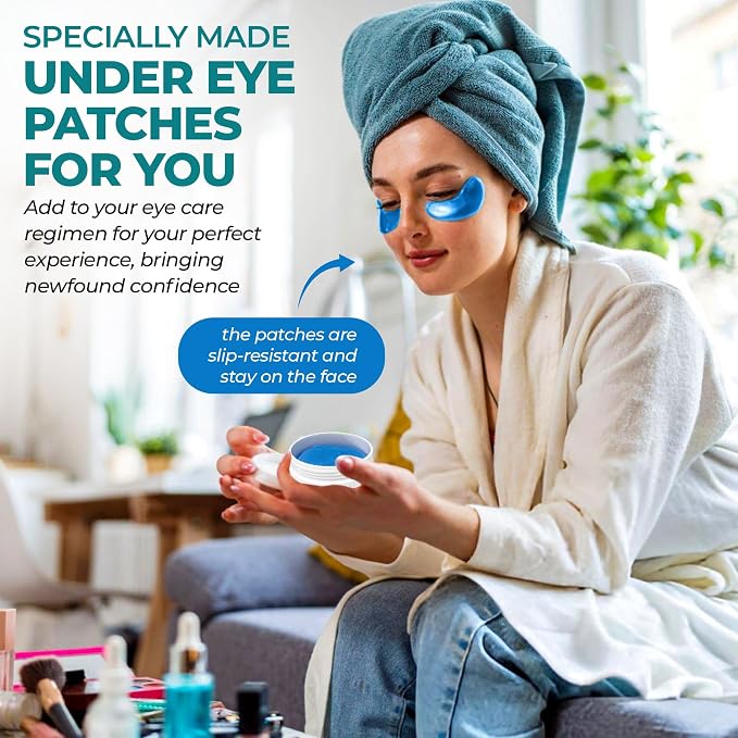 Eye Patches for Reducing Puffy Eyes and Dark Circles, Wrinkles | Eye mask - Image 6