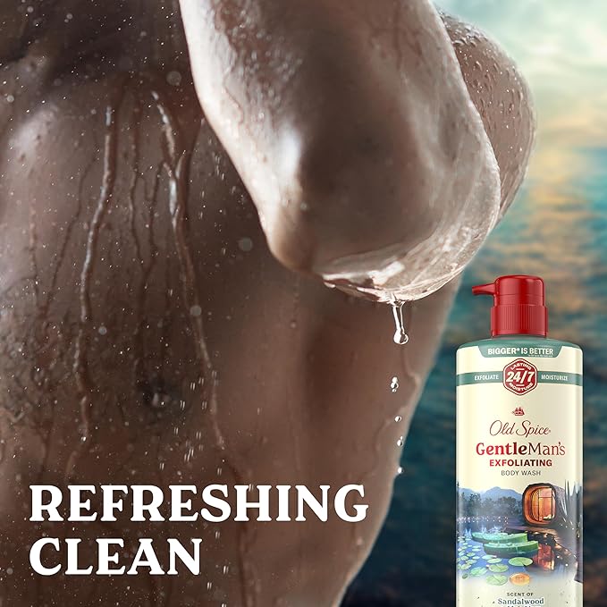 Old Spice GentleMan's Exfoliating & Moisturizing Body Wash - Image 5