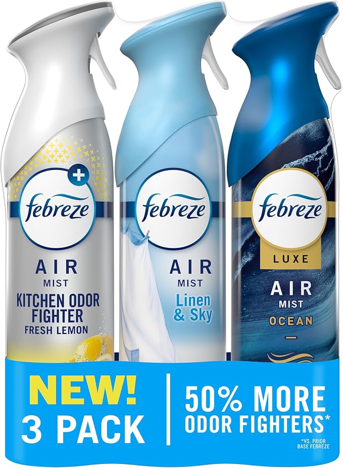 Febreze Air Mist, Air Freshener Spray, Odor Fighting Room Spray, Deodorizer by Febreze