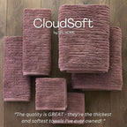 SKL Home CloudSoft 100% Cotton Luxury 6-Piece Towel Set, 600 GSM, Ultra Plush & - Image 8