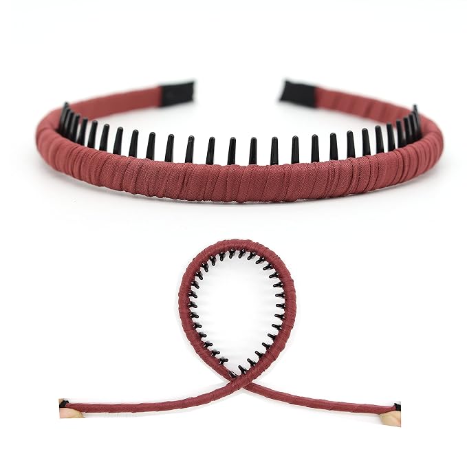 JOBAND fashion head bands for women tooth comb hair hoop Comfy non slip hair - Image 2