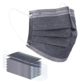Borje Grey Disposable Face Mask 100 Pcs Grey Face Masks 3 Ply Protection Masks by Borje
