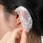 200PCS Disposable Ear Covers for Shower, Waterproof Plastic Ear-Protectors for - Image 6