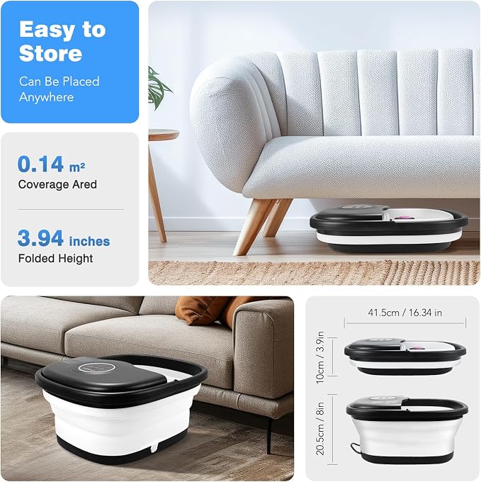 KNQZE Collapsible Foot Spa Bath - Image 8