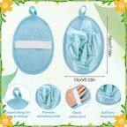 4 PCS Exfoliating Bath Sponges Soft Loofah Shower Scrubber - Image 6