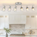 Baocuz 6-Light Brushed Nickel Multi-Directional Semi Flush Mount Ceiling Light by Baocuz