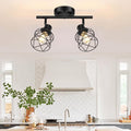 Baocuz 2-Lights Kitchen Light Fixtures Ceiling Mount, Adjustable Semi Flush by Baocuz