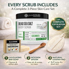 pureSCRUBS Premium Cucumber Body Scrub Set - Image 4